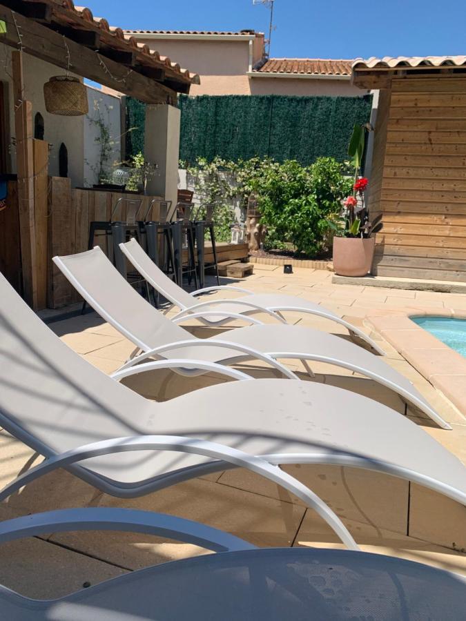 Duplex Independant Avec Acces Piscine Apartment Vendargues Luaran gambar
