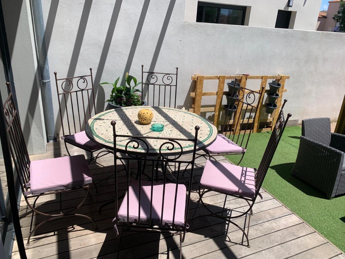 Duplex Independant Avec Acces Piscine Apartment Vendargues Luaran gambar