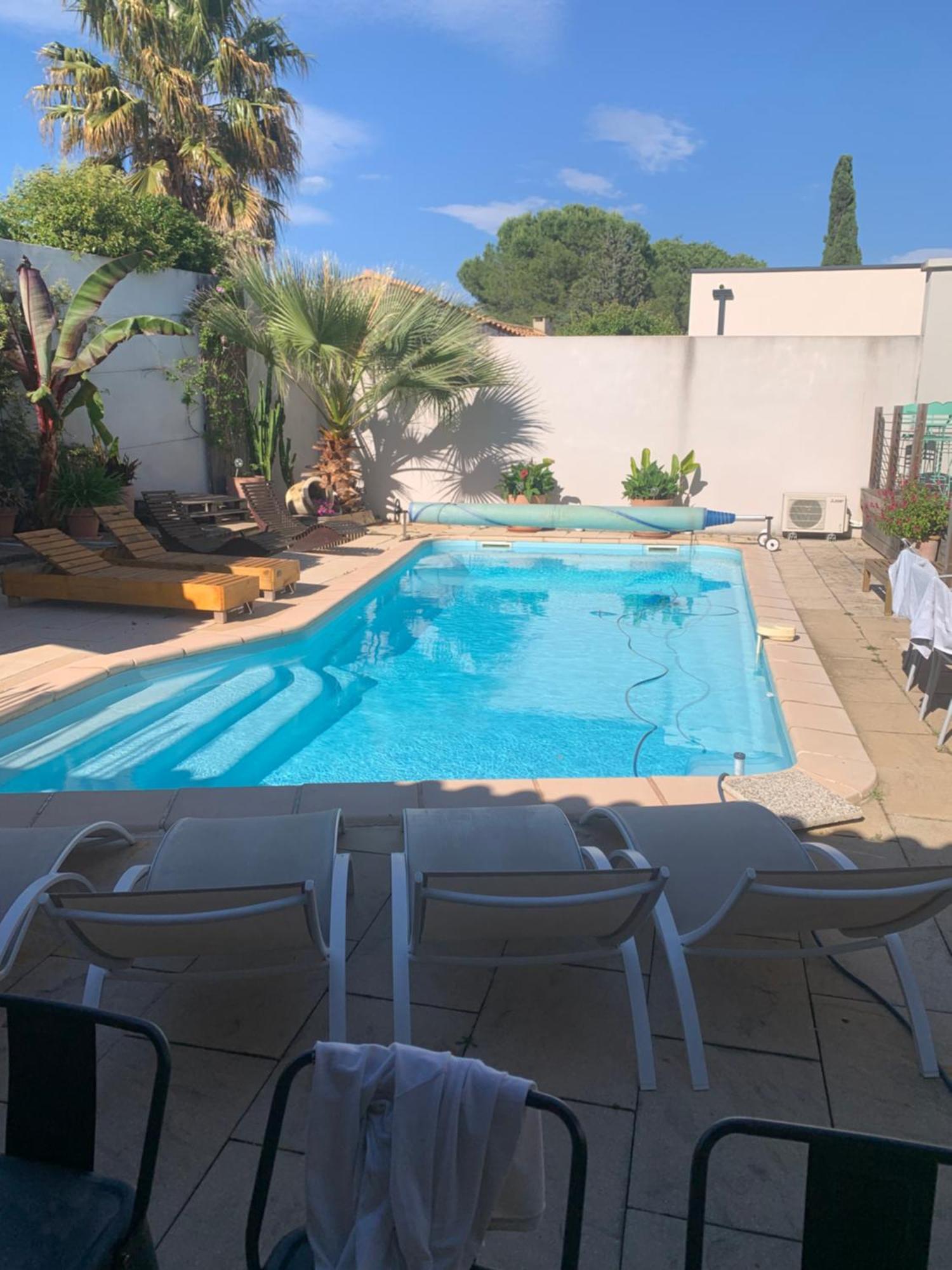 Duplex Independant Avec Acces Piscine Apartment Vendargues Luaran gambar